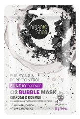 Organic Shop Sunday Essence Masque Moussant Purifiant &amp; Contr&ocirc;le des Pores