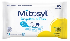 Mitosyl Vlažni robčki z vodo, 60 kosov