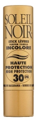 Soleil Noir Stick L&egrave;vres Incolore SPF30 4 g