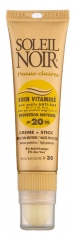 Soleil Noir Vitamined Care Cream SPF20 20ml + Stick SPF30 2g