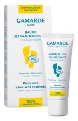 Gamarde Baume Ultra-Nourrissant Pieds Secs &agrave; Tr&egrave;s Secs et Ab&icirc;m&eacute;s Bio 40 ml