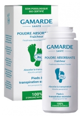 Pudra Absoarbantă pentru Picioare cu Transpirație Excesivă Bio Gamarde 35 g