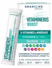 Granions Vitamineris Boost 1000 mg 10 Pałeczek