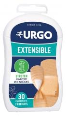 Urgo Extensible 30 Pansements 2 Formats
