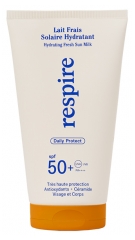 Respire Lait Frais Solaire Hydratant SPF50+ 150 ml