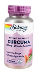 Solaray Curcuma 60 Capsules V&eacute;g&eacute;tales