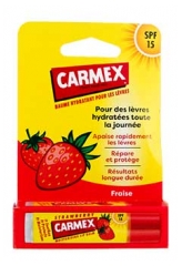 Carmex Truskawkowy Nawilżający Balsam do ust SPF15 4,9 ml