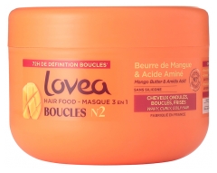Lovea Hair Food 3-in-1 Curl Mask Mango Butter & Amino Acid 390 ml