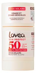 Lovea Sun Stick for Face & Sensitive Areas Mono&iuml; de Tahiti High Protection SPF50 40 g