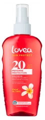 Lovea Huile S&egrave;che Mono&iuml; de Tahiti Moyenne Protection SPF20 150 ml
