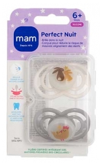 MAM 2 Smoczki Perfect Noc 6 Miesięcy +