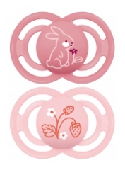 MAM 2 Soothers Perfect Animals 18 Months and +