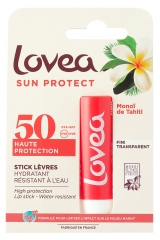 Lovea Stick Labbra Alta Protezione Mono&iuml; di Tahiti SPF50 4 g