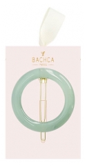 Bachca Fermaglio Rotondo Verde Acqua