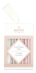 El&aacute;sticos Grossos Past&eacute;is e Lurex Bachca x9