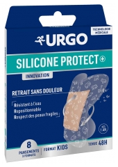 Urgo Silicone Protect 8 Plastr&oacute;w Kids 3 Formaty