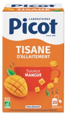 Picot Tisane d'Allaitement Saveur Mangue Bio 20 Sachets