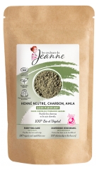 Les couleurs de Jeanne Soin Purifiant Henn&eacute; Neutre Charbon Amla Bio 100 g