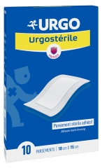 Urgo Urgost&eacute;rile Sterilni Lepljivi Obliž 10 x 15 cm 10 Obližev