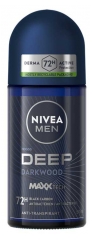Nivea Men Deep Darkwood D&eacute;odorant Anti-Transpirant 72H Roll-On 50 ml