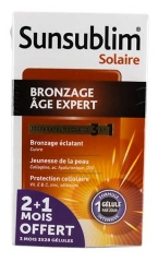 Nutreov Sunsublim Bronzage Edad Experto Lote de 3 x 28 Cápsulas