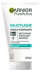 Garnier PureActive 3in1 Clay Anti-Blemish Cleanser 150 ml