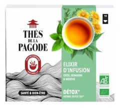 Ch&aacute;s da Pagode Infus&atilde;o Detox do Levante Bio 18 Sach&ecirc;s