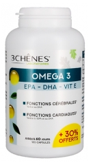 Les 3 Ch&ecirc;nes Omega 3 120 C&aacute;psulas