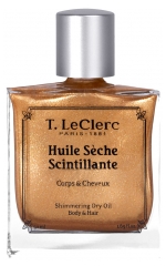 T.Leclerc Huile S&egrave;che Scintillante Frangipanier 50 ml