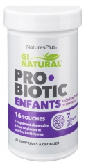 Natures Plus Gi Nat&uuml;rliche Probiotische Kinder 30 Kautabletten