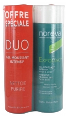 Noreva Exfoliac Gel Moussant Intensif Lot de 2 x 200 ml