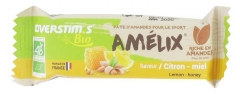 Overstims Pasta di Mandorle Biologica 25 g - Sapore : Limone - Miele