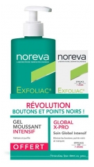 Noreva Exfoliac Global X-Pro Intensive Global Care 30 ml + Intensive Foaming Gel 400 ml
