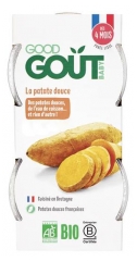 Good Go&ucirc;t Sweet Potato od 4 Miesięcy Organic 2 Słoiki