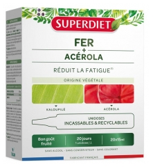 Superdiet Eisen + Acerola 20 Einzeldosen