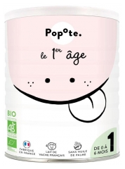 Popote 1st Age From 0 to 6 Months Organic 400 g