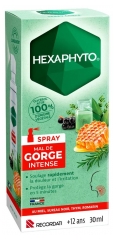 Hexaphyto Spray za Močno Vnetje Grla 30 ml