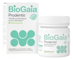 BioGaia Prodentis Pastilles Probiotiques Bucco-Dentaires Sabor Manzana 30 Pastillas