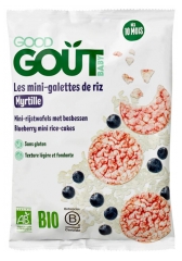 Good Go&ucirc;t Organic Mini Blueberry Rice Cakes From 10 Months 40g