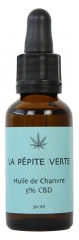 Ulei de C&acirc;nepă 5% CBD 30 ml La P&eacute;pite Verte
