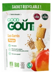 Good Go&ucirc;t Biologische Mango Squares van 8 Maanden 50 g