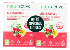 Naturactive Urisanol Conforto Urin&aacute;rio Manuten&ccedil;&atilde;o Bio Conjunto de 2 x 30 C&aacute;psulas