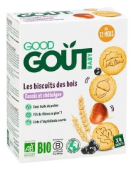 Good Go&ucirc;t Mi&scaron;ko sausainiai su juodaisiais serbentais ir ka&scaron;tonais nuo 12 mėn. Ekologi&scaron;ki 80 g