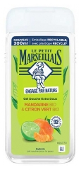 Gel de Banho Extra Suave de Tangerina &amp; Lima Org&acirc;nicas Le Petit Marseillais 250 ml
