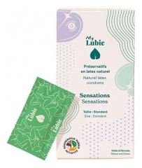 My Lubie Sensations Naturkautschuk-Latex-Kondome 12 Kondome