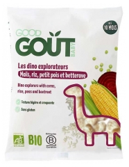 Good Go&ucirc;t The Dino Explorers Corn Rice Peas and Beetroot Organic 35 g