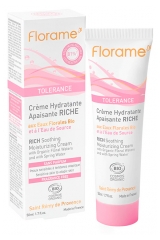 Florame Tol&eacute;rance kosteuttava ja rauhoittava t&auml;ytel&auml;inen luomu-voide 50 ml