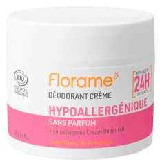 Florame Desodorante en Crema 24H Hipoalerg&eacute;nico Bio 50 g