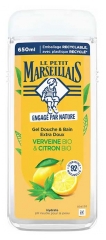 Gel de Duș Extra Doux Verbenă Bio & Lăm&acirc;ie Bio Le Petit Marseillais 650 ml