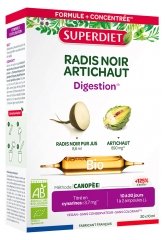Superdiet Bio Schwarzer Rettich - Artischocke 20 Ampullen